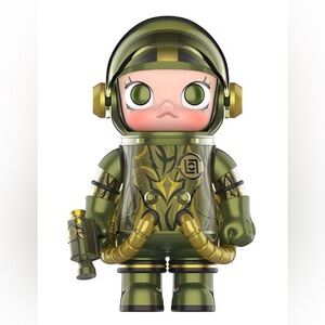 POP MART Mega Space Molly 100% Clot Olive Alienegra 💚💚 NWT